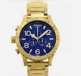 Nixon Gold Royal Sunray 51-30 Chrono Watch A083-2735