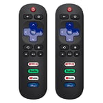 RC280 Fjärrkontroll för Roku TV, kompatibel för TCL Roku/Hisense Roku/Onn Roku/Sharp Roku/Element Roku/Westinghouse Roku/Philips Roku/Insignia