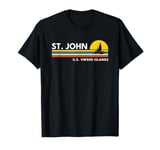 St John Virgin Islands Vintage Retro Souvenirs T-Shirt