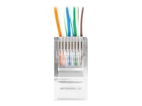 Lanberg - Nätverkskontakt - Rj-45 (Hane) - Utp - Cat 5E (Paket Om 100)