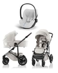 Britax Smile 5Z duovagn + Cybex Cloud T babyskydd