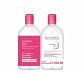 Bioderma Sensibio H2O Micellar Face Water Sensitive Skin, 2x500ml