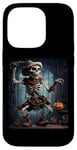 iPhone 14 Pro Troll Scarecrow in a Haunted House Halloween Case