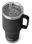 Yeti Rambler 35 Oz/994 ml Straw Mug termosmugg Svart OneSize - Fri frakt