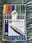 STAEDTLER - TRIPLUS - FINELINER 0.3MM X 10PK