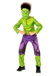 Rubies Official Marvel Avengers Hulk Child Costume, Green Collection, Kids Superhero Fancy Dress