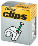 Tillex Clips 12-16mm (2,0x35mm spik) Vit (100-pak)