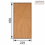 Flygplans Björk Plywood  0.8x225x456 mm 3-ply