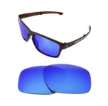 NEW POLARIZED ICE BLUE REPLACEMENT LENS FOR OAKLEY SLIVER XL SUNGLASSES