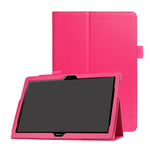 Huawei MediaPad T3 10 litsipintainen keinonahkakotelo - Rose Pinkki