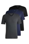 BOSS Mens TShirtVN 3P Classic Three-Pack of Cotton-Jersey Underwear T-Shirts with V Neckline