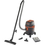 Aspirateur eau et poussière BLACK & DECKER - 1200 W - Cuve 20 L en plastique - Prise pour outil électroportatif