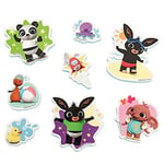 Totum Bambolino Toys Foam Bath Figures with Bing and friends - Pack of 8. Suitable for babies ages 9 months +