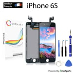 OuiSmart® ECRAN LCD POUR IPHONE 6S NOIR RETINA + VITRE TACTILE COMPLET SUR CHASS