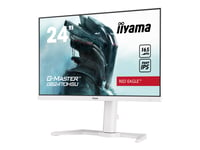 Iiyama G-Master Red Eagle Gb2470hsu-W5 - Led-Skjerm - 24" - 1920 X 1080 Full Hd (1080P) @ 165 Hz - Fast Ips - 250 Cd/M² - 1100:1 - 0.8 Ms - Hdmi, Displayport - Høyttalere - Matt Hvit