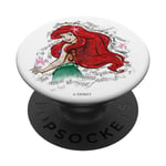 PopSockets Disney Little Mermaid Ariel Music Notes PopSockets Support et Grip pour Smartphones et Tablettes