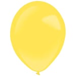 amscan 9905369 Lot de 50 Ballons en Latex Doré, 10133603, Or, Unica