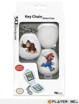 nintendo ds keychain porte cle officiel princesse peach yoshi mario range jeu