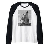 Jesus Christ Temptation of Satan Wilderness by Gustave Dore Raglan Baseball Tee