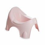 THERMOBABY - Pot INITIO - Pot pour enfant - Pot d'Apprentissage De La Propreté - Pratique - Confortable - À partir de 18 Mois - Fabriqué en France - Rose poudré