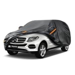 kayme Bâche Voiture Étanche Respirante Compatible avec Mercedes-Benz GLE/GLE Coupe 2015-2024, 7 Couches Housse de Protection Voiture Extérieur, Contre Pluie Soleil Poussière.