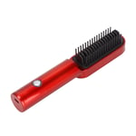 Hair Straightener Curler Comb Electric Hair Brush USB Charging For Travel For