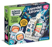 Clementoni- Science Lab-Apprentis astronautes Scientifique 5 Ans, Jeu sur l'espace, Laboratoire pour Enfants-Fabriqué en Italie, 19325, Italien, Medium