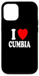 Coque pour iPhone 12/12 Pro I Heart (Love) Cumbia Latin America Music Rhythm Colombie