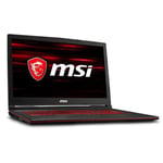 MSI GL73 8SE 017XFR - Intel Core i7 8750H - DOS - GF RTX 2060 - 16 Go RAM - 256 Go SSD NVMe + 1 To HDD - 17.3" 1920 x 1080 (Full HD) - Wi-Fi 5 - noir