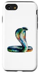 Coque pour iPhone SE (2020) / 7 / 8 Polygon Art Cobra Serpent Cobras