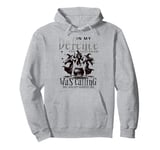 Witchy Pagan Magic in the Cauldron Funny Solstice Yule Magic Pullover Hoodie