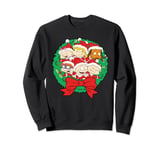 Rugrats Groups Posing Inside Christmas Reef Sweatshirt