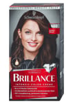 3x Schwarzkopf Brillance Fort Color Creme Coloration des Cheveux