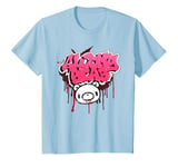 Youth Gloomy Bear Naughty Grizzly Blood Graffiti Anime Manga Kids T-Shirt