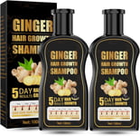 Ginger Hair Growth Shampoo, Ginger Shampoo, Anti Hair Loss Shampoo, Natural Org