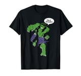 Marvel Hulk Smash Quote T-Shirt