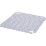 Homeness - Carré de tapis carré non glisser 32x32 cm pour l'évier de cuisine en plastique perforé