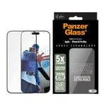 PanzerGlass iPhone 16 Pro Max Ceramic Skärmskydd med installationsram - Ultra Wide Fit