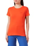 BOSS Women's T-Shirt, Bright Orange, S