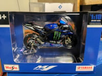 Maisto MAIS36373 MOTO GP REC-YAMAHA FACTORY N20 QUARTARARO 1/18