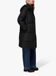 Whistles  Becky Longline Puffer Jacket, Black