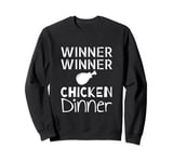 GG-Gamer Winner-Chicken Dinner Winning-Battle-Royale Sweatshirt