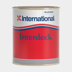 International Halkskyddsfärg / däcksfärg Interdeck, 0.75 liter - White 001