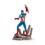 - Marvel - Captain America, Actionfigur - Samlarfigur