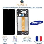 Original Ecran LCD Complet Noir Sur Châssis Pour Samsung Galaxy A12 (A127F)