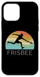 Coque pour iPhone 12 mini Ultimate Frisbee Disque volant rétro pour homme et femme