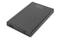 Digitus DA-71105-1 Hölje för lagringsenheter HDD- / SSD kabinett Svart 2.5"