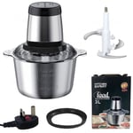 2/3L Electric Meat Grinder Mincer Mixer Home Blender Mini Food Chopper Processor