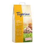 Tigerino Plant-Based kattströ av majs - doft av babypuder - Ekonomipack: 2 x 14 liter