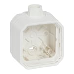 LEGRAND, Plexo New 069686L Boîte de rangement en saillie pour pièces humides avec accès par câble ISO 20 Blanc